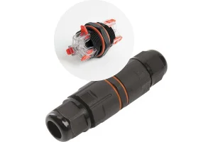 Соединитель-коннектор 3-контакт с СМК221 пружинным контактом водонепроницаемый LD533 STEKKER *1