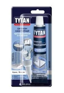 Герметик cанитарный силиконовый Tytan Professional белый 85 мл