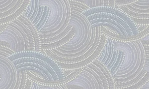 Обои горячего тиснения WallSecret Elite 8683-29 1,06х10м геометрия голубые