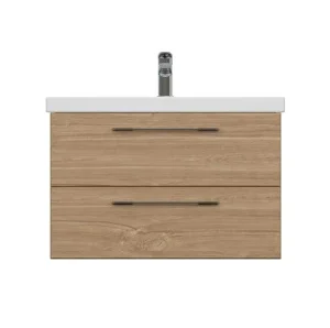 Тумба под раковину подвесная Cersanit LARA 70 для COMO 70 орех 64136