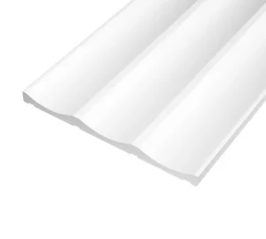 Панель 3D стеновая из полимера ультравысокой плотности 4 UHD 06/120 белая 120ммх3м