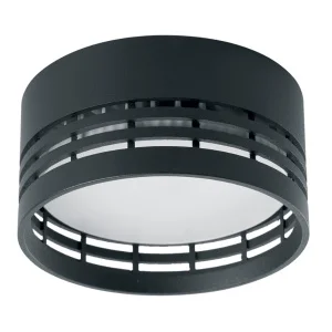 Светильник потолочный 12W, 230V, GX53, черный, HL354