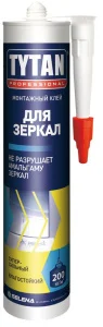 Клей монтажный Tytan Professional для зеркал бежевый 310 мл (96221/59592)
