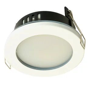 Светильник потолочный встраиваемый, 15W 230V GX53, IP44, белый, без лампы, DL544