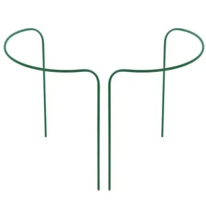 Кустодержатель металл в пвх d-10 мм круг большой h-0,9 м d-0,8 м компл 2 полукруга 'Урожайная сотка' П7973 *1