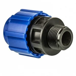 Муфта ПНД компр. соединительная c наружной резьбой 25х1/2" 53002512 *120