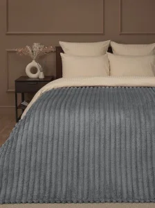 Плед Texrepublic крупный рубчик 150х200см TF FNJR GY11 040/1520 NC