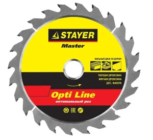 Диск пильный по дереву 200x32/30 мм 36 зубьев STAYER Optima 3681-200-32-36_z01 *1