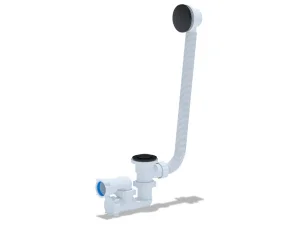Сифон для ванны PRIME BLACK универсальный клик-клак 64287 *1