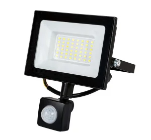 Светодиодный прожектор c датчиком движения GLANZEN FAD-0013-50 (50 Вт, 6500К)