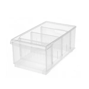 Контейнер универсальный Rolly 5,0л 165х305х129мм с перегородками прозрачный