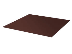 Лист плоский 1250х2000х0,45мм RAL8017 коричневый (2,5м²)