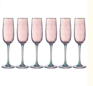 Набор Бокалов Из 6-Ти Шт. "Dandelion" Бирюза 170 Мл 6,3*6,3*22,5См