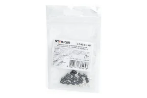 Наконечник штыревой втулочный изолированный НШВИ 1,5-8 упак 25шт LD405-158 STEKKER *1