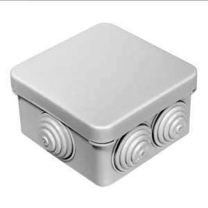 Коробка распределительная ОП 80х80х40мм безгалогенная (HF) IP55 40-0210 (Промрукав) *1