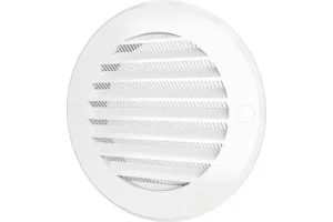 Решетка вентиляционная круглая D130мм с сеткой 10РКС (Era)