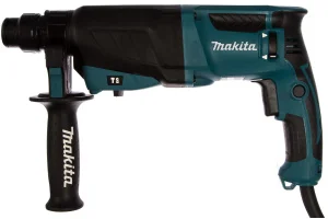 Перфоратор Makita HR 2630 SDS+,800Вт,3реж,2.9Дж,0-4600у\м,2.9кг *1