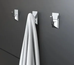 Набор крючков "Strong" (упак 3 шт) пластик, 5см, на липкой ленте KLE-SG002 (Kleber) *1