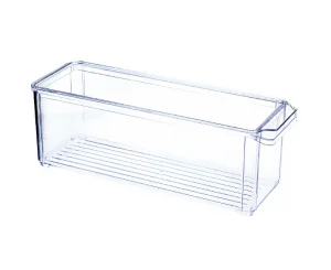 Органайзер для холодильника 20х30х10см с крышкой прозрачный М 1587 *1