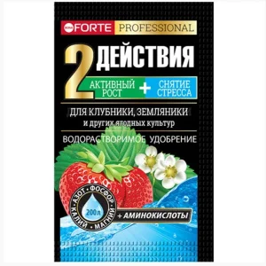 Удобрение для Клубники и земляники с аминокислотами 100г (Bona Forte) Р5620 *1