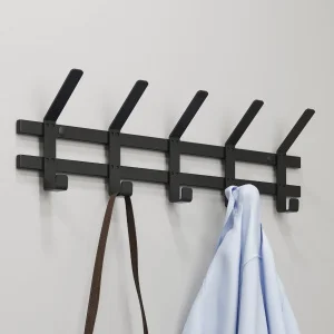 Вешалка настенная "Торонто 5" 5 крючков" 604*174*91 черный