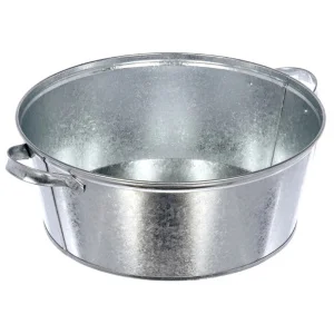 Оцинкованный таз круглый 13 л "Банные штучки" *1/3