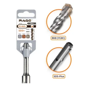 Бур по бетону 20х460мм SDS-plus RAGE by VIRA 562046 *1