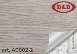 Пленка самоклеящаяся D&B 0,45*8м  дерево светлое A0002-2 *1/20