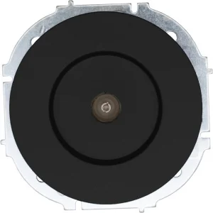 Розетка ТВ оконечная OSEN чёрный бархат Lezard 743-4288-130