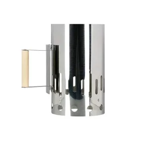 Стартер для розжига угля из нержавеющей стали, 6л, сталь 0,8мм,  Ø 17,5х30 см Boyscout 61653 *1