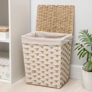 Корзина для белья плетёная Доляна «Уют», 34×25×41 см 5469841