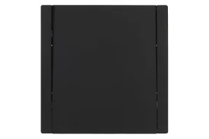 Выключатель 1-кл СП "Forte&Plano" 10А FP101 черный IEK FP-V10-0-10-1-K02