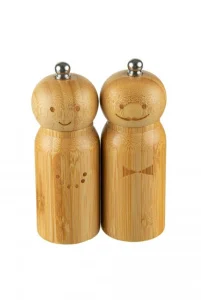 Набор д/специй Катунь 2предм. мельница д/перца/соли 4,3х12см бамбук №12 КТ-СЦ-12 *1