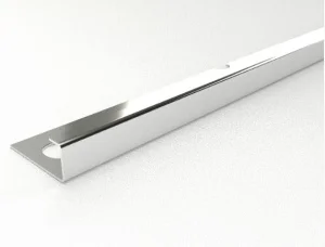 Профиль д/каф полир.нерж.сталь внешний, 10 мм, - К 10НСП.2700.001