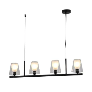 Светильник потолочный G31354/4BK CL (Gerhort) *1