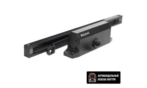 Доводчик дверной БУЛАТ ARCTIC ДД 502/4 AH-B (40-90 кг) черный  со скольз. тягой, морозостойкий 15375 *1