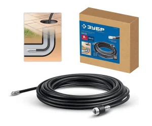 Шланг 8м для прочистки труб пистолета МИГ-280 минимойки Зубр 70414-280-8 *1