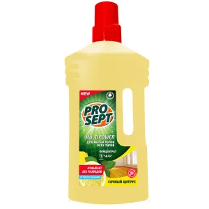 Средство для мытья полов всех типов 1л концентрат PROSEPT Multipower 246-1 *1