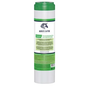 Картридж 10SL 64х254мм с активированным углем и элементом KDF-55 FCBKDF 10 (Unicorn) *1/25