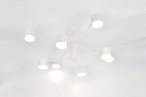 Светильник потолочный MS 1200/8 Арагон Белый 8*GX53 max.11W 650x650x300mm