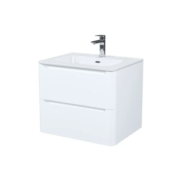 Тумба-умывальник подвесная Iddis Edifice 60 EDI60W0i95K белая с раковиной