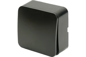 Выключатель 1-кл "София" ОП 250В 10А IP20 черный MSW10-10-02 Stekker *1