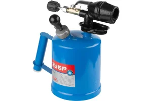 ЗУБР  САМОТЛОР СМ-20, 2 л, чугунный эжектор, паяльная лампа, Профессионал (40650-2.0)