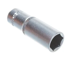 Головка торцевая 6-гранная 1/4 12мм сталь Cr-V удлиненная Зубр Мастер Flank 27717-12