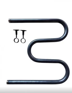 Полотенцесушитель М-образный 1" серый графит матовый М 500*500 (GR) *1