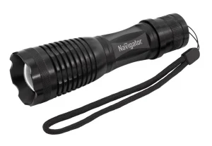 Фонарь Navigator, NPT-CM11-3AAA, аллюминий, 1 CREE LEDx3Вт, пять режимов