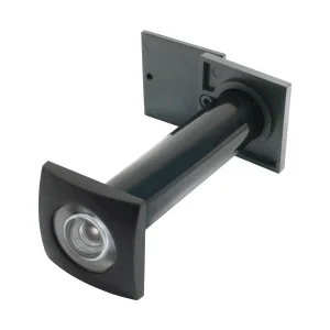 Глазок дверной Стандарт ГДШ-5 70-130 мм черный пластик квадратный 16808 *1