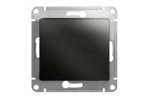 Выключатель 1-кл СП "Glossa" 10А IP20 (сх. 1) 10AX механизм антрацит SE GSL000711