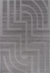 Ковер DIOS Merinos F439 200х290см OVAL LIGHT GRAY