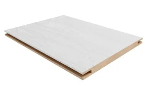 Добор телескопический ДВЕРИ ГУД 2070х100х10мм белый бланко